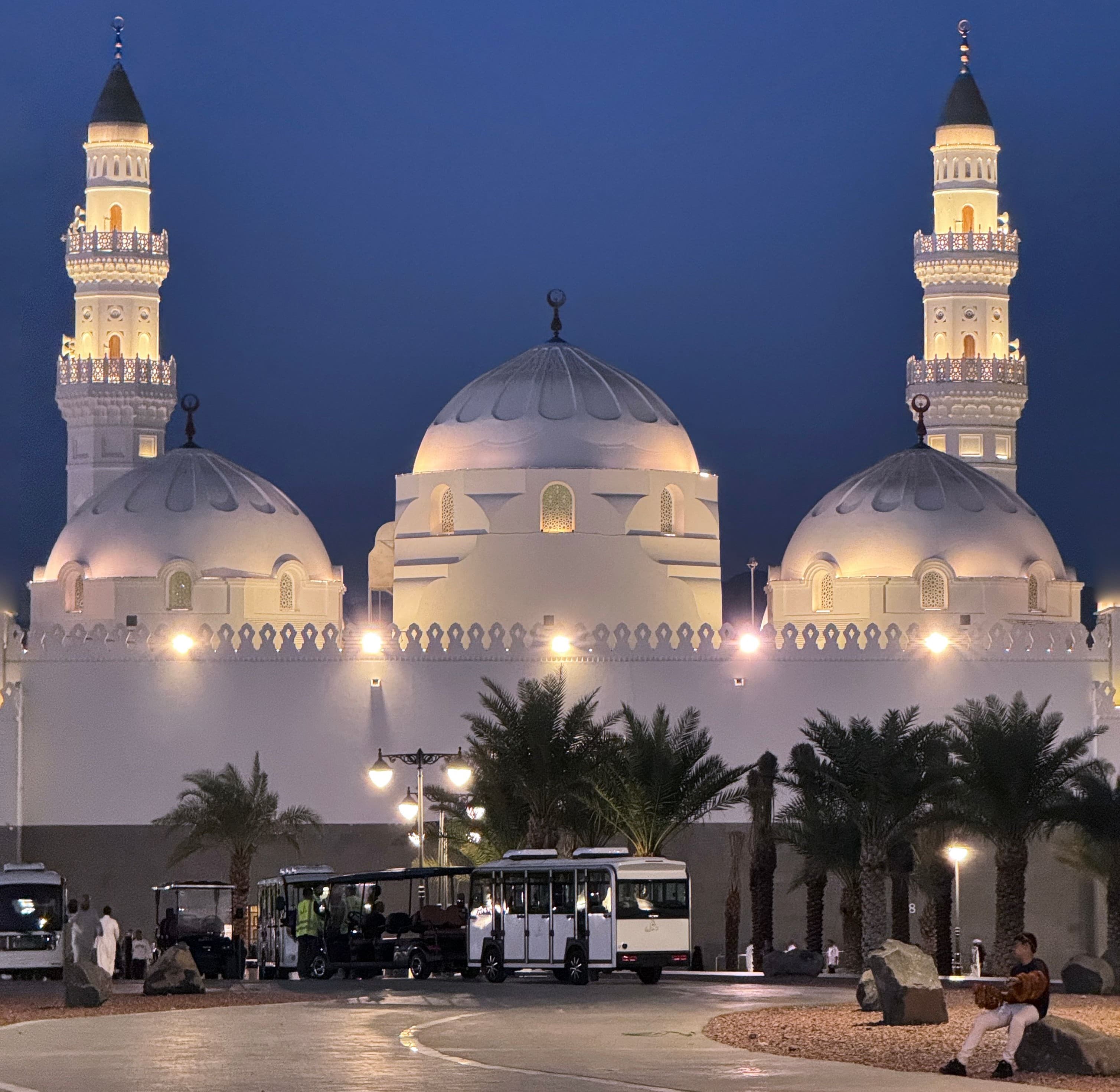 Mosque architectural view